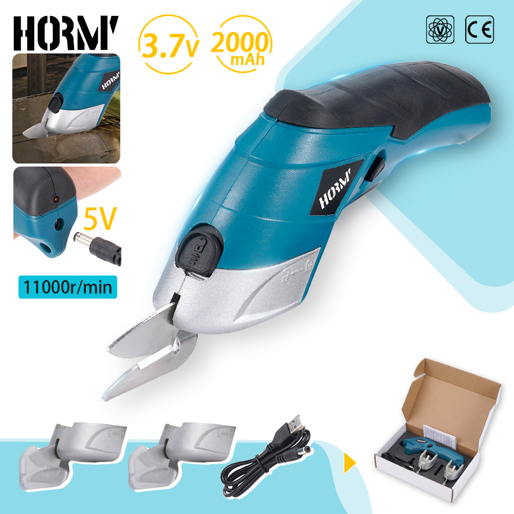 Leatherwork Machine - Hormy 3.6V ricarica piccole forbici forbici