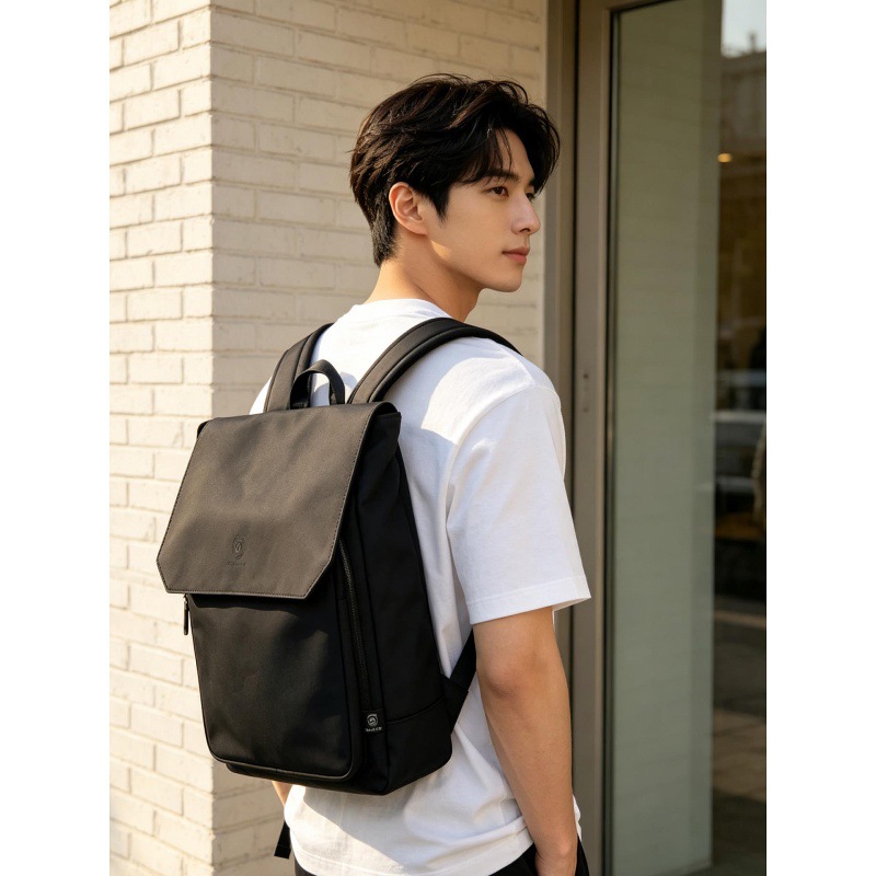Zaino per laptop in pelle PU d - Leather Work Rucksack Mens recensione e prezzo