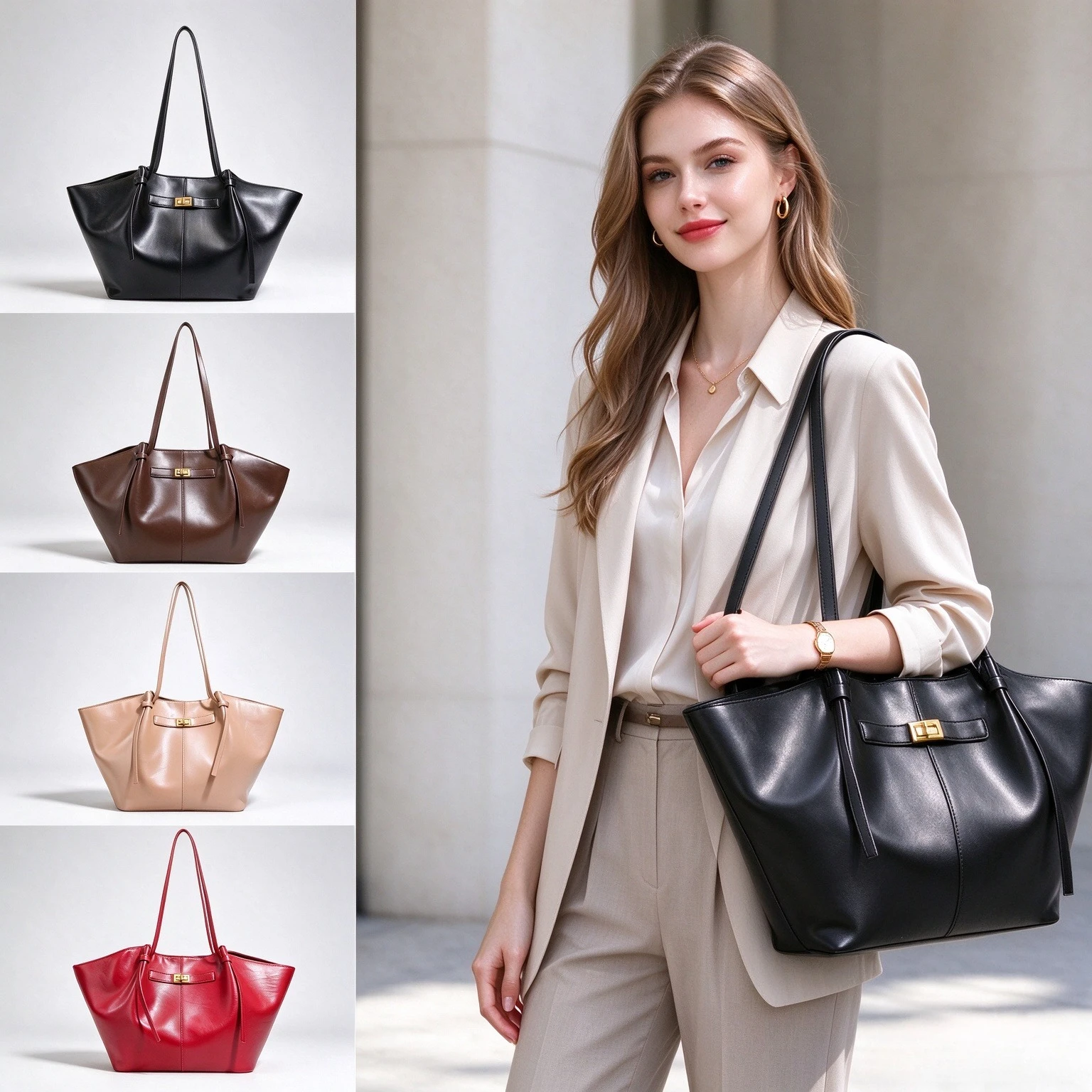 Borsa a mano di lusso da donna - Leatherwork Designs recensione e prezzo